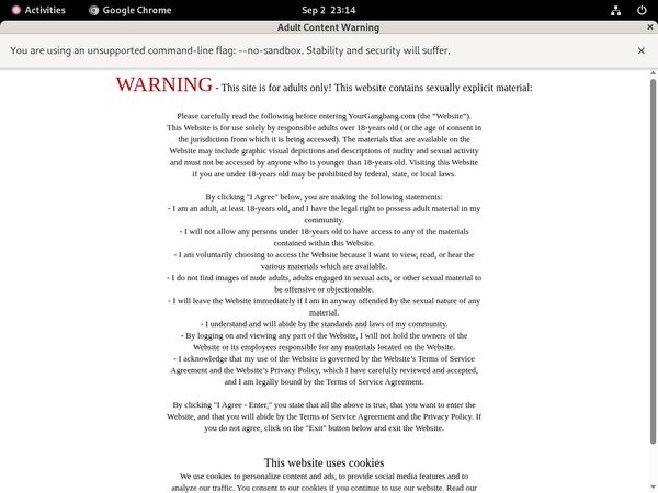 America Bukkake Page