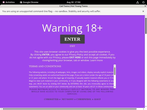 Caliteens.com Login Generator