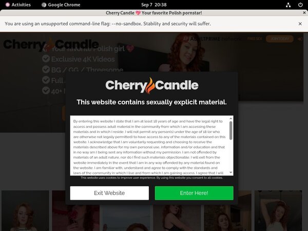 Cherrycandle Free Trial Signup