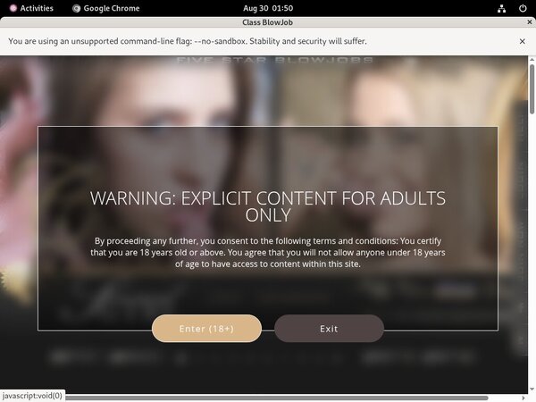 Class-blowjob.com Hack Account