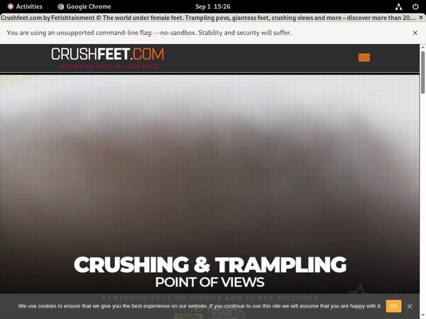 Crush Feet Buy Points