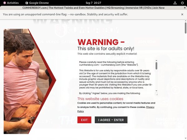 Cumhereboy.com Members Area