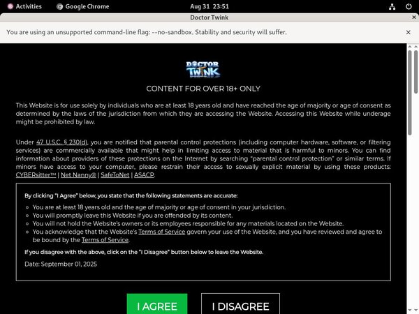 Doctor Twink Discount Member