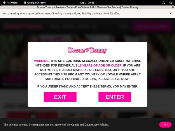 Dreamtranny.com Premium Membership
