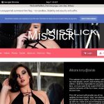 FindomMisSlick Username