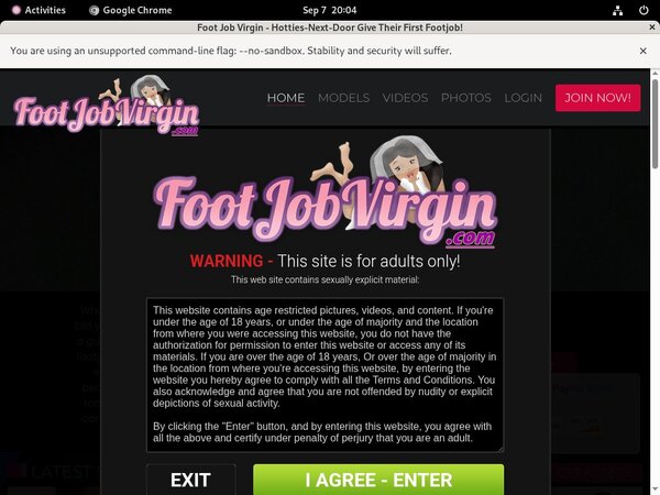 Foot Job Virgin Discount Cheapest