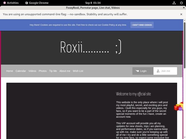 FoxxyRoxii Gift Card