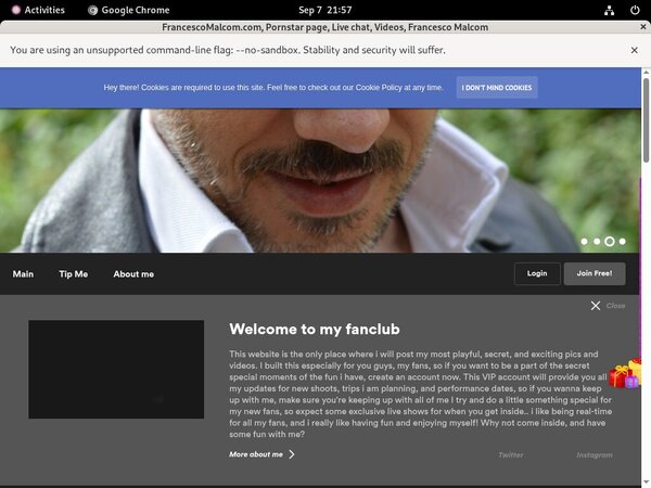 FrancescoMalcom.com Porn Hub