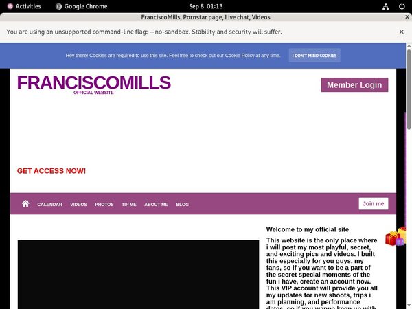 Franciscomills.modelcentro.com Discount Promo