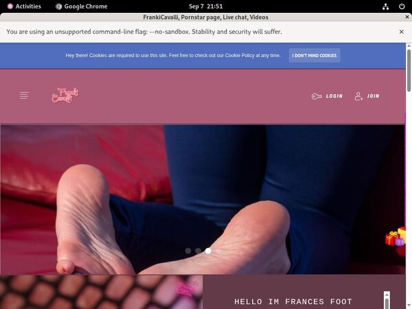 FrankiCavalli With Iphone