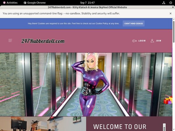 Free Account For 247Rubberdoll