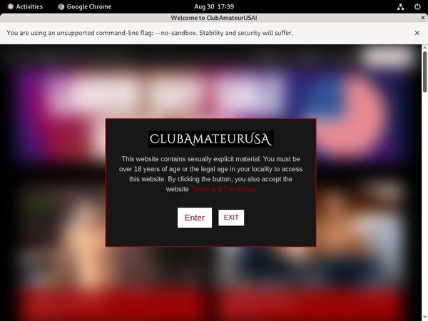 Free Account In Clubamateurusa.com