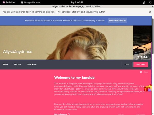 Free AllysaJaydenxo Site Rip