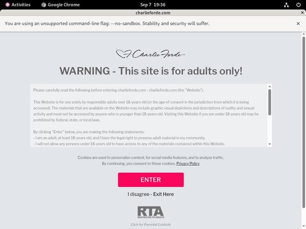 Free New Charlieforde.com