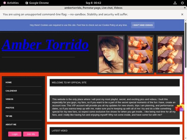 Free Working Ambertorrido Account