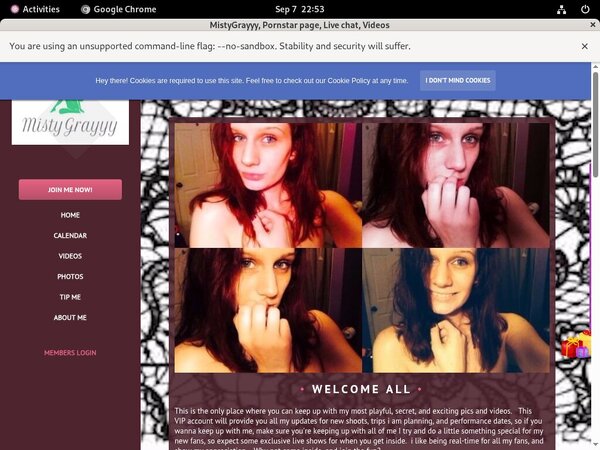 Free Working MistyGrayyy Account
