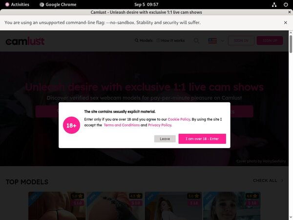 Get Cam Lust Membership Discount