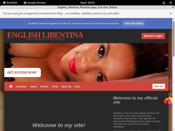Get Englishlibentina.modelcentro.com Membership Discount