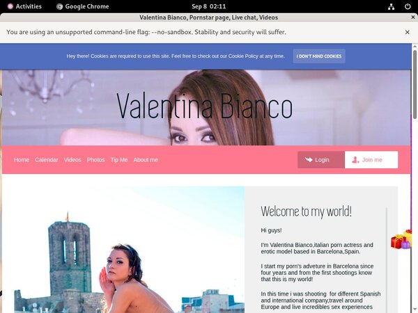 Get Free Valentina Bianco Account