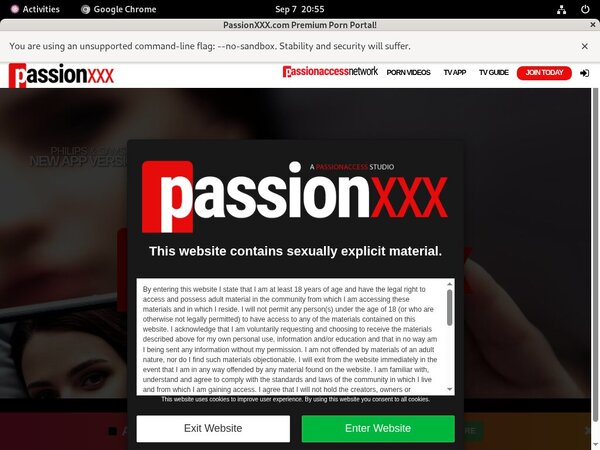 Get Passion XXX Trial Membership