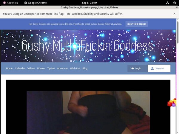 Gushy Goddess Free Premium