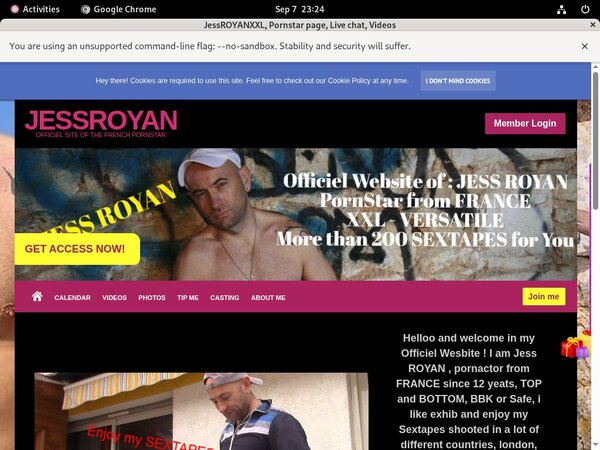 JessROYANXXL Trial Membership