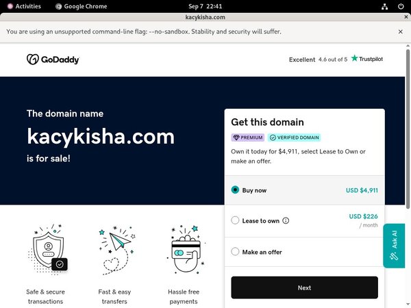 KacyKisha Free Sign Up