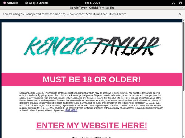 Kenzie Taylor Account Creator