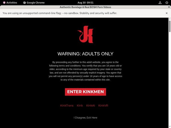 Kinkmen With AOL Account