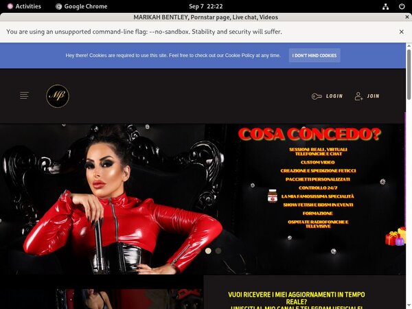 MARIKAH BENTLEY Passwort