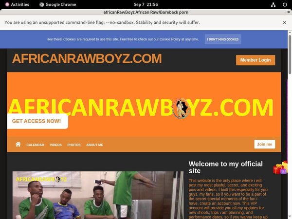 Membership Trial Africanrawboyz