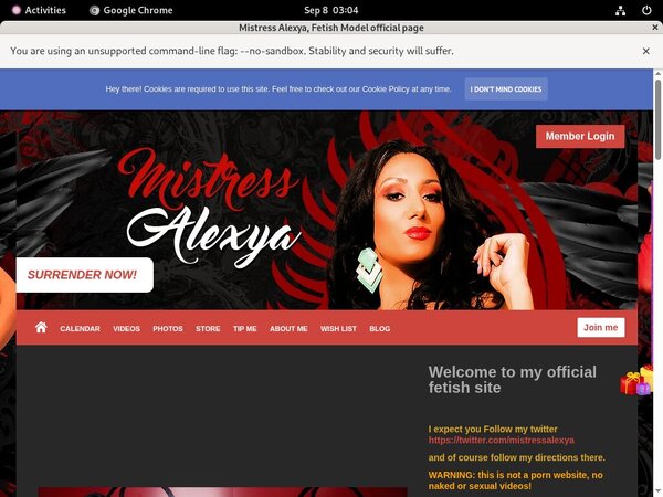 Mistress Alexya Babes