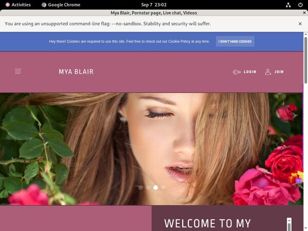 Mya Blair Sign In