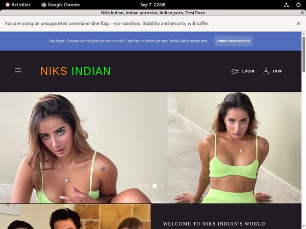 Niksindian.com Website Password