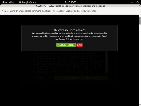 Password To Glosstightsglamour.com