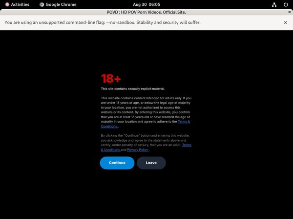 Povd.com Password Details