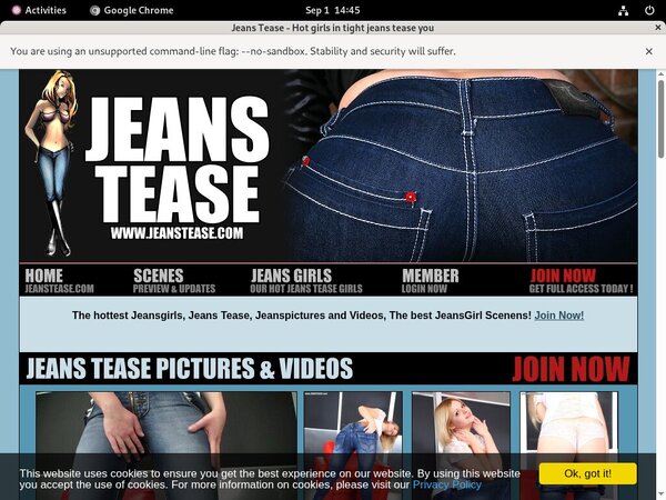 Premium Jeanstease.com Account
