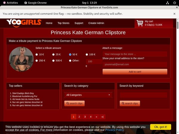 Princess Kate German Sites