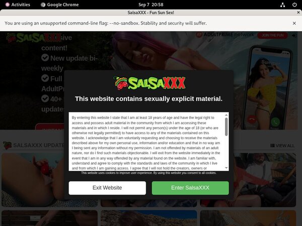 Salsaxxx Free Trial Special