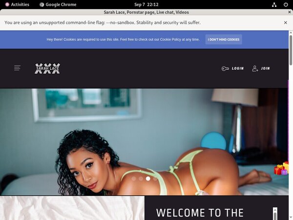 Sarah Lace Free Membership