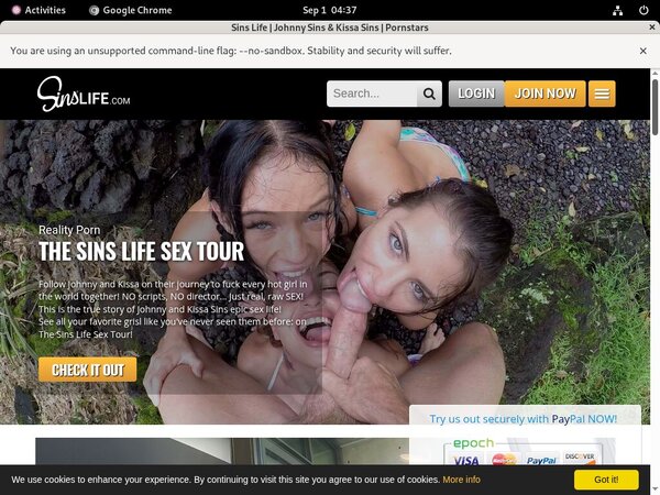 Sinslife.com Sample