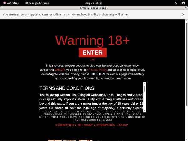 Smutty Pass Porn Site