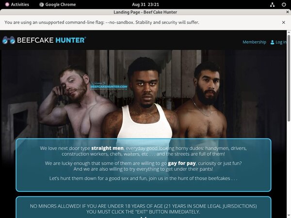 Trial Account Beefcakehunter