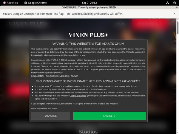 Vixen Plus Discount Tour
