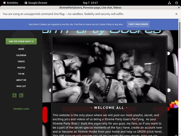 XtremePartyGoers Free Access