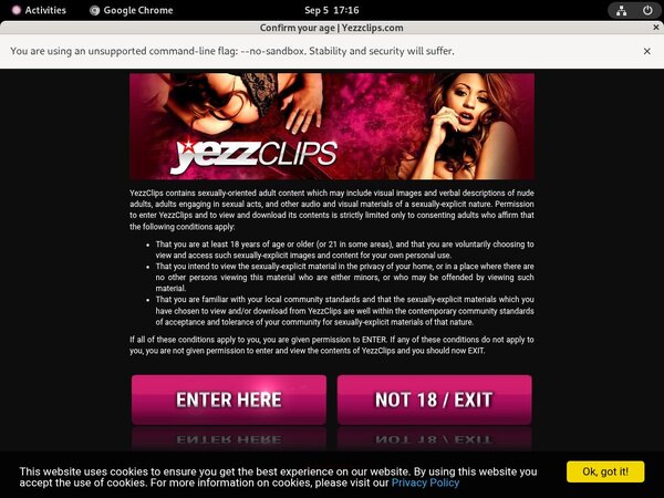 Yezzclips.com With Gift Card