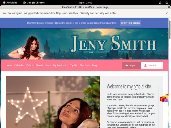 Account Jenysmith.net Free
