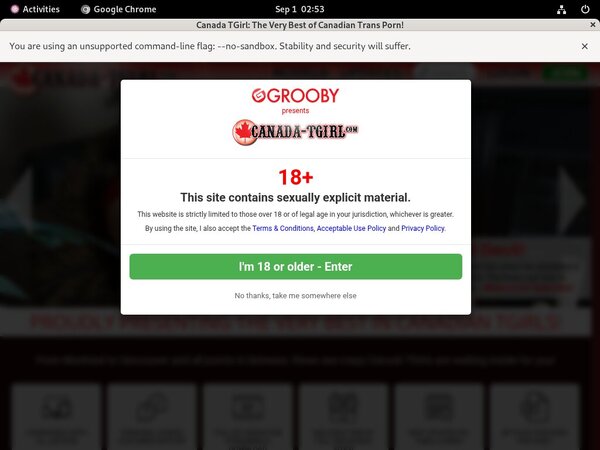 Full Free Canada TGirl