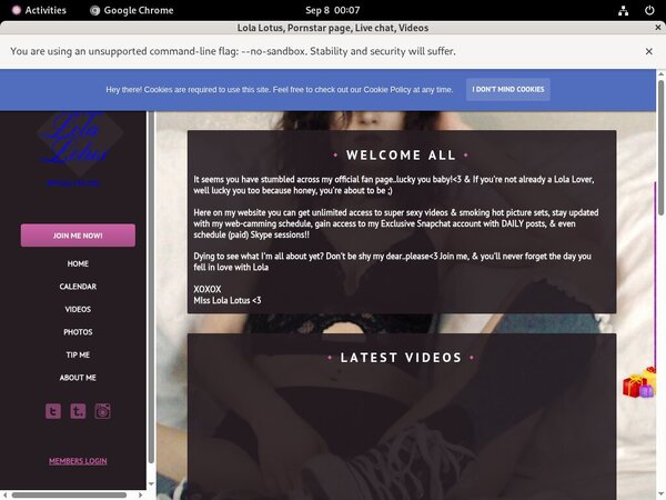 Paypal With Lola Lotus