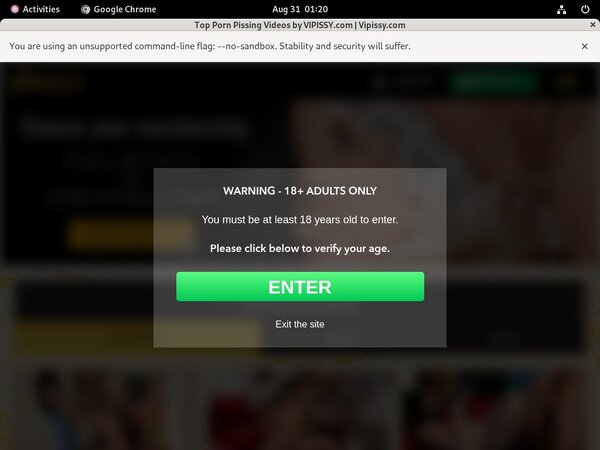 Vipissy Free Logins 2018